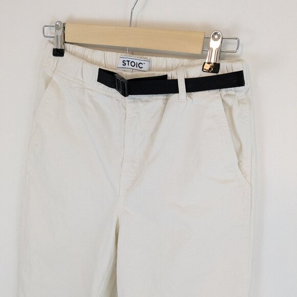 Stoic Venture Pant White Egret Belted - Picture 6 of 12